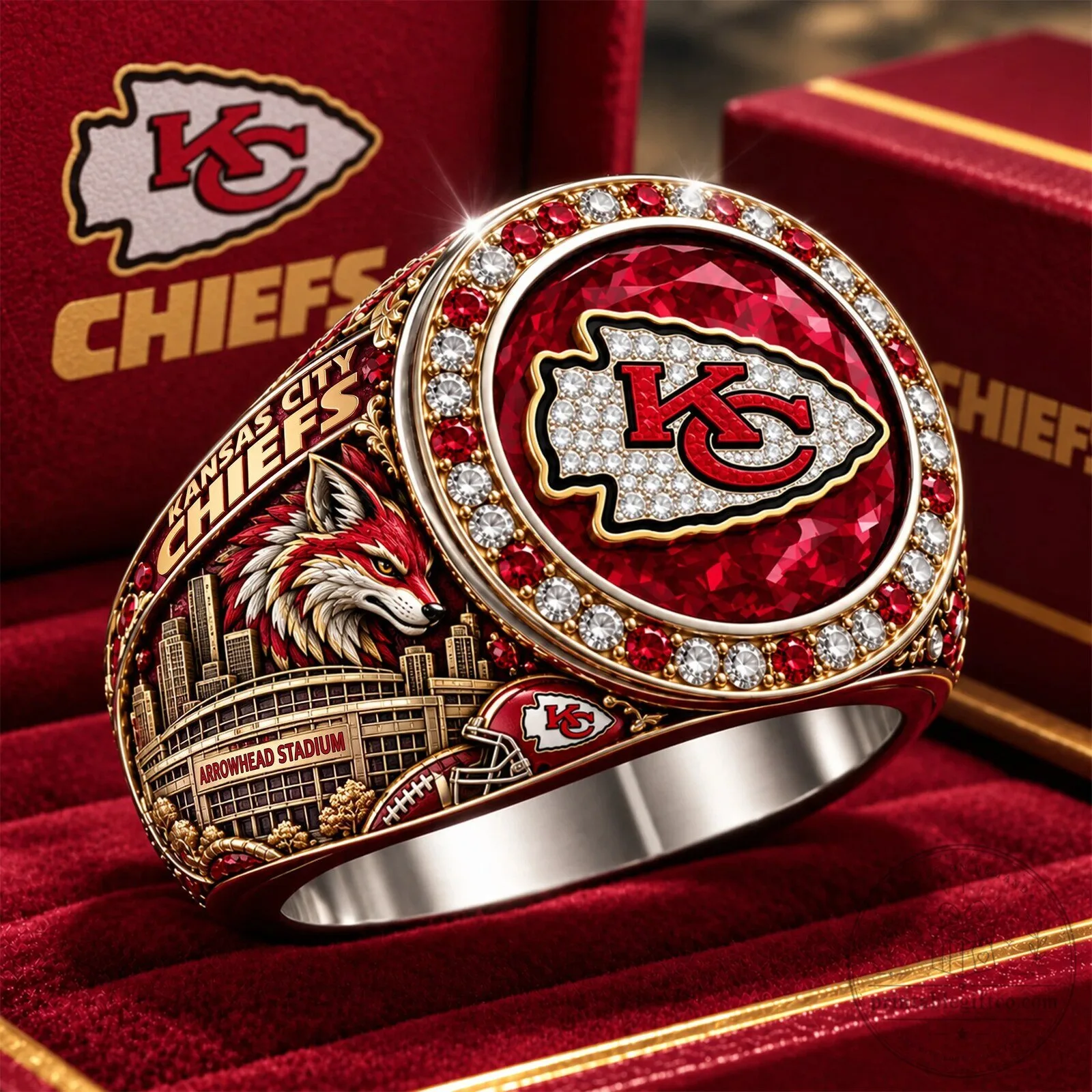 Kansas City Chiefs Super Bowl Championship Ring