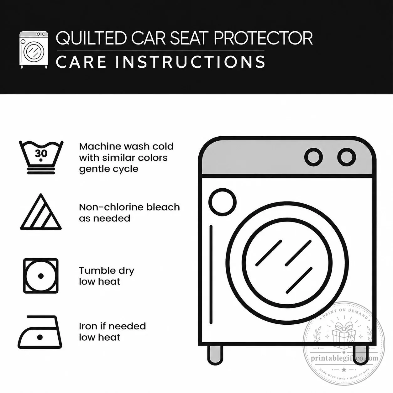 Nutcracker Winter King Christmas Quilted Car Seat Cover Protector 10 Nutcracker Winter King Christmas Quilted Car Seat Cover Protector