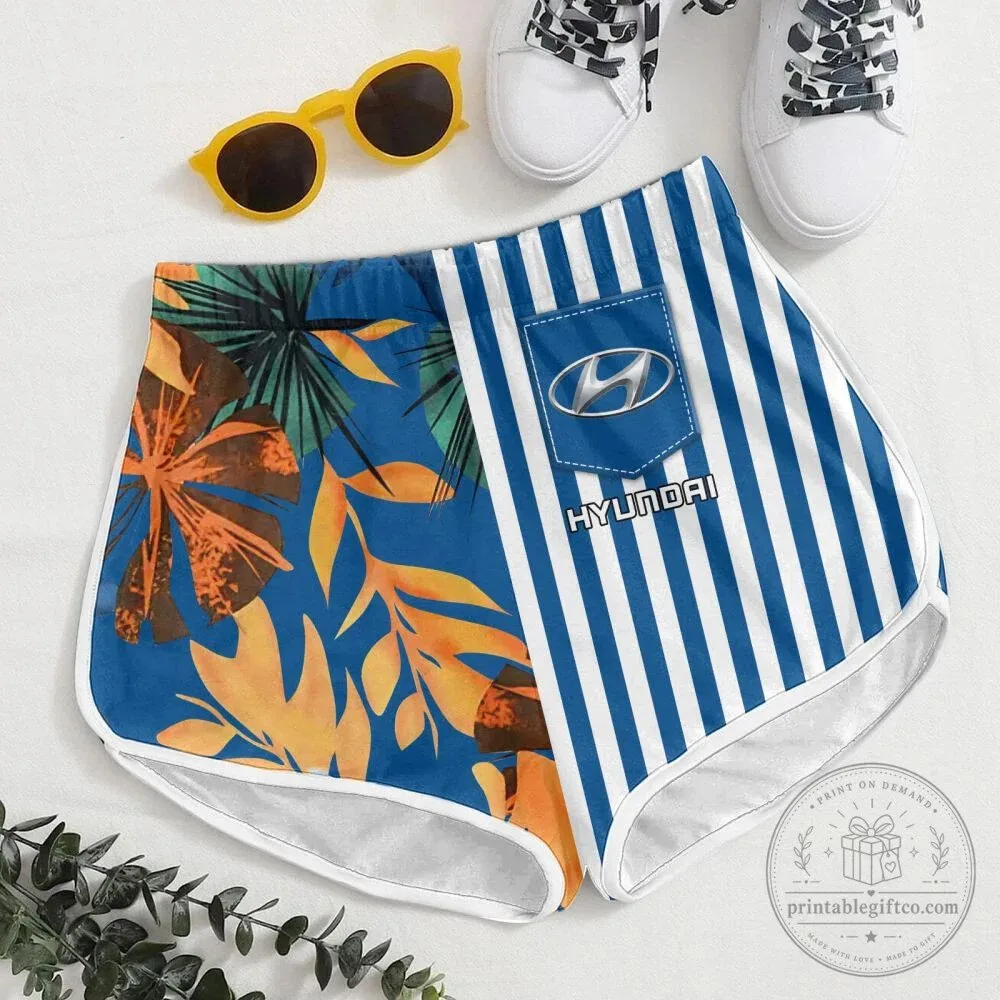Hyundai Car Logo Tropical Leaves Summer Beach Hawaiian Shirt 14 Hyundai Car Logo Tropical Leaves Summer Beach Hawaiian Shirt