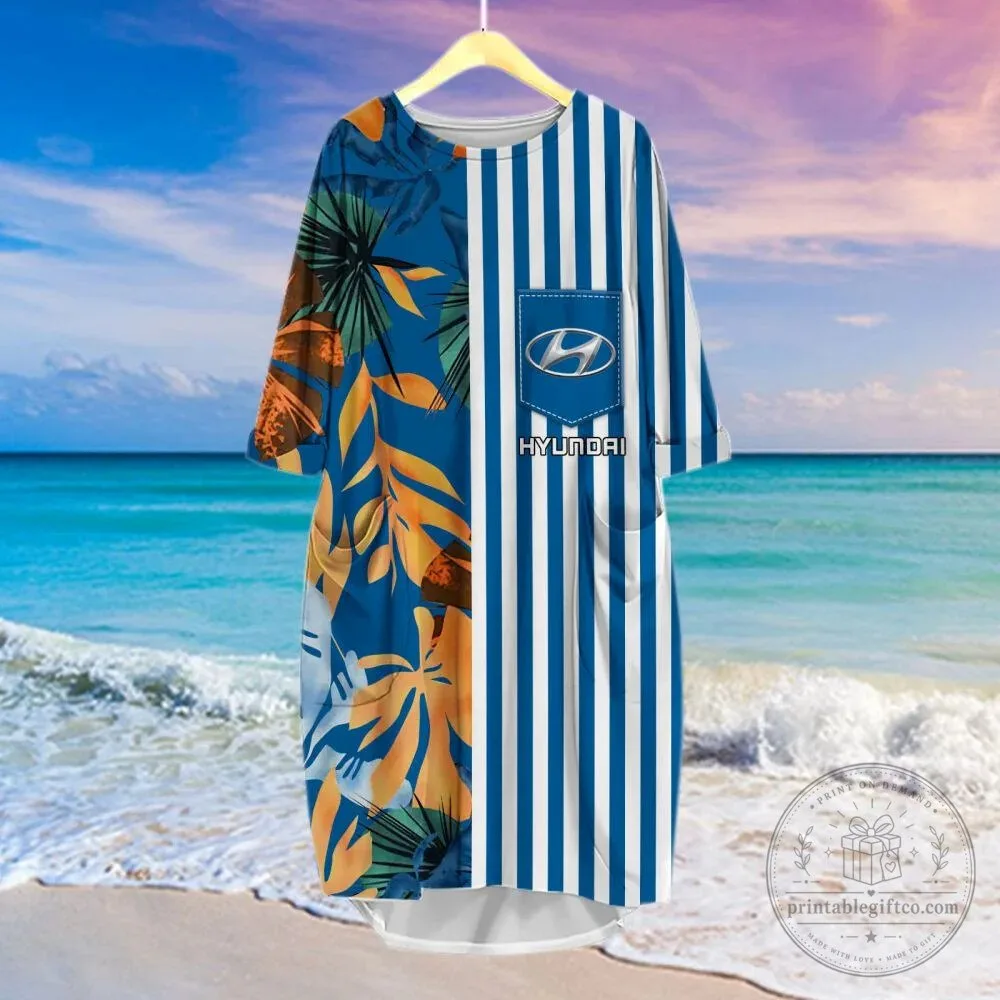 Hyundai Car Logo Tropical Leaves Summer Beach Hawaiian Shirt 19 Hyundai Car Logo Tropical Leaves Summer Beach Hawaiian Shirt